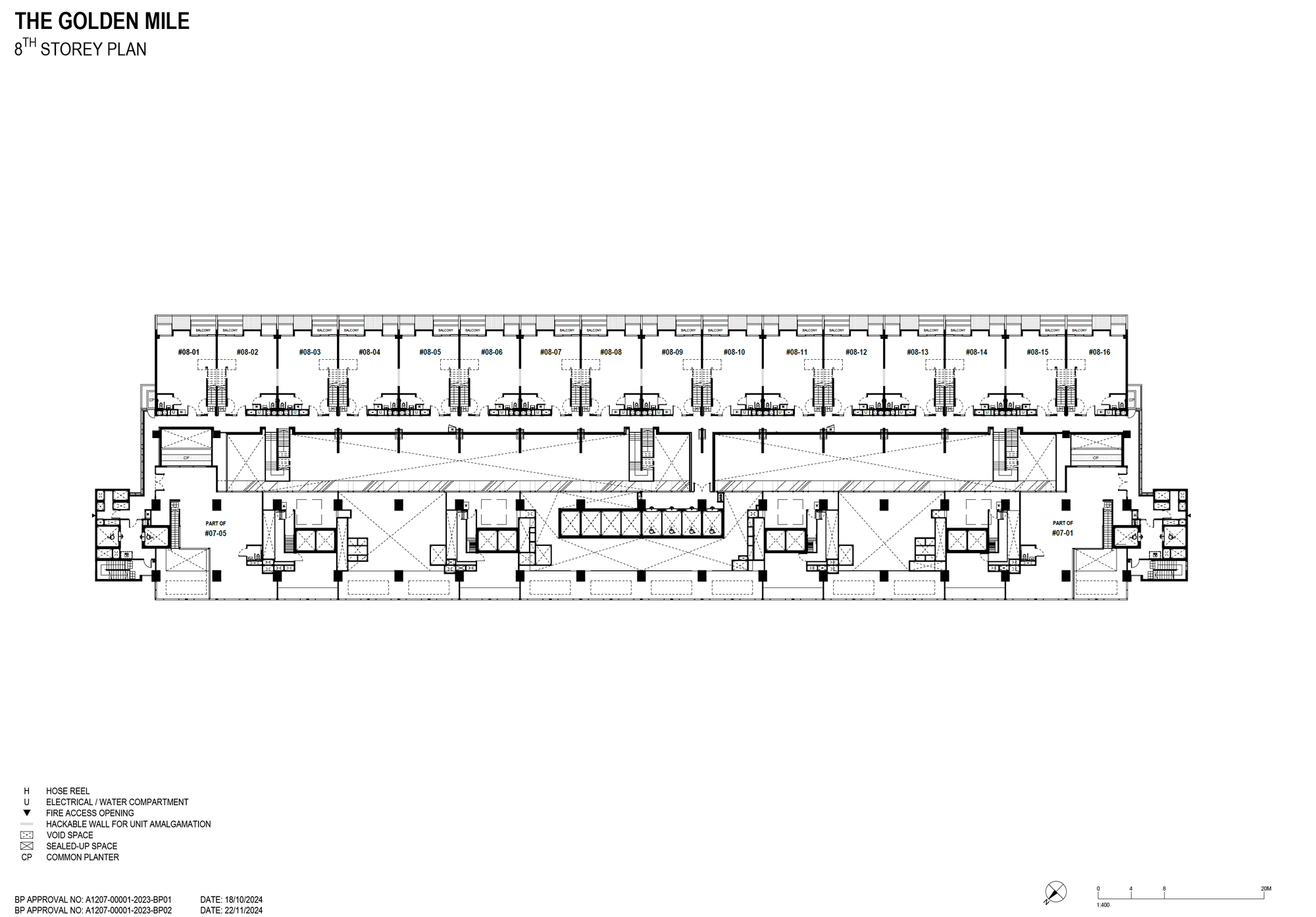 8th Storey Plan floor plan